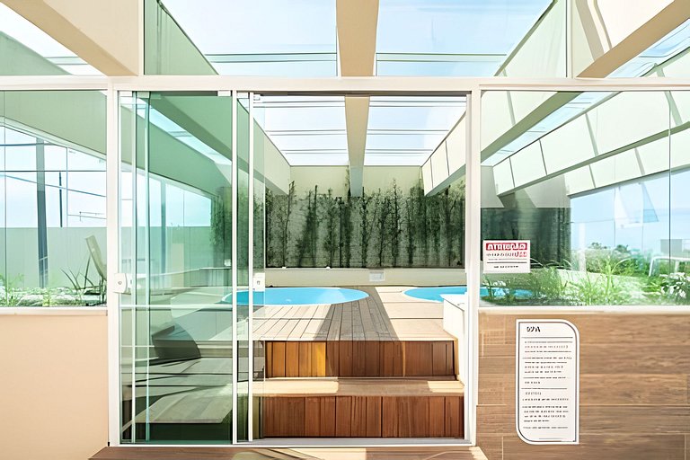 Condomínio Vista Mar | Sacada Gourmet e Piscina