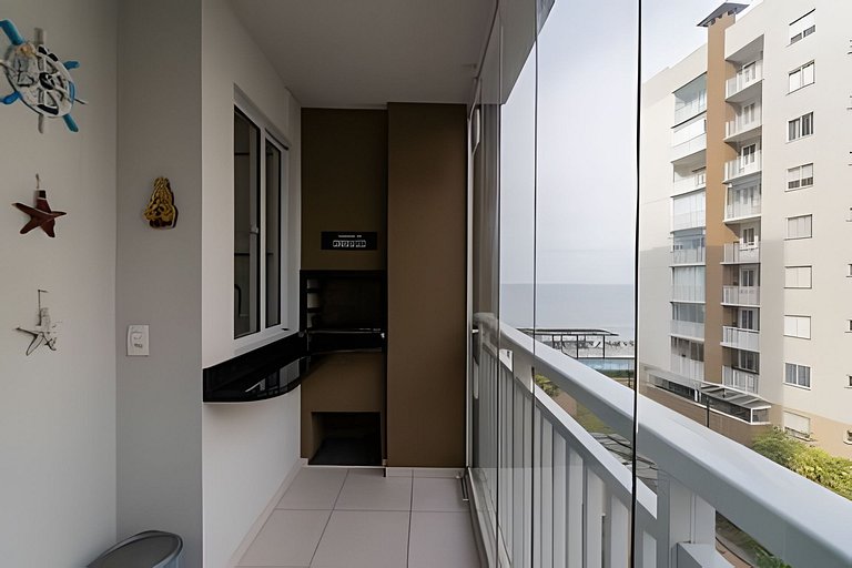 Pé na Areia c/ Piscina e Churrasqueira Privativa