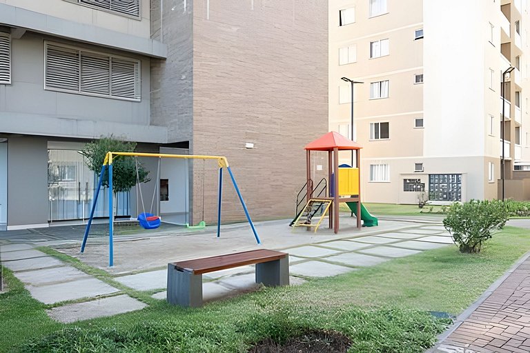 Pé na Areia c/ Piscina e Churrasqueira Privativa