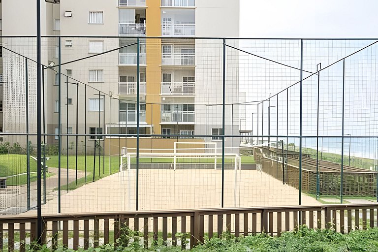 Pé na Areia c/ Piscina e Churrasqueira Privativa
