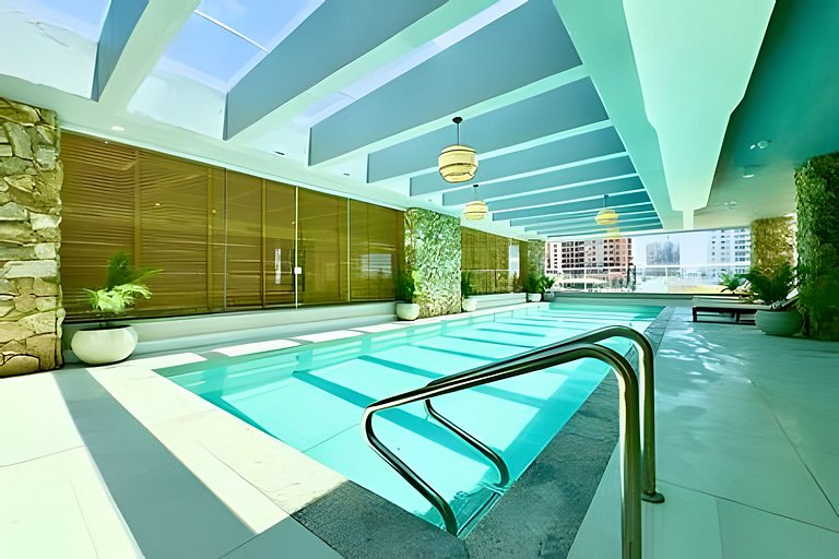 Apto Moderno c/ Piscina Aquecida | Lazer Completo