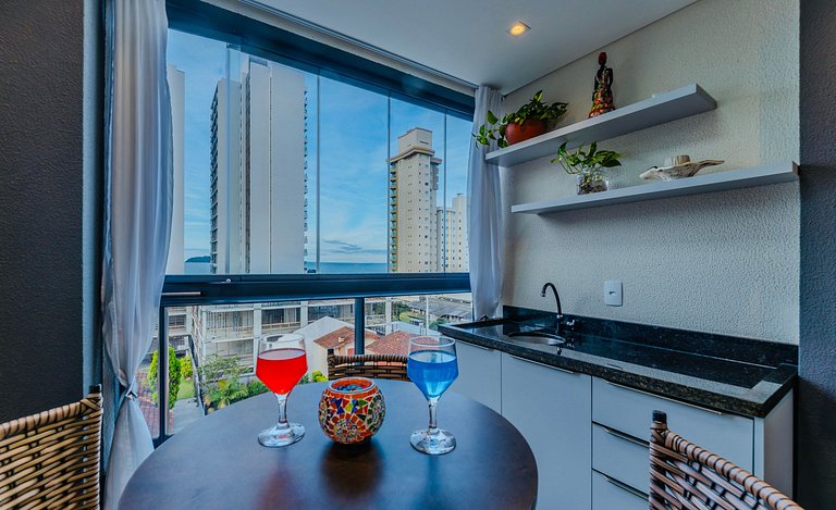 Vista Mar Ar Condicionado Churrasqueira Wi-FiEB501