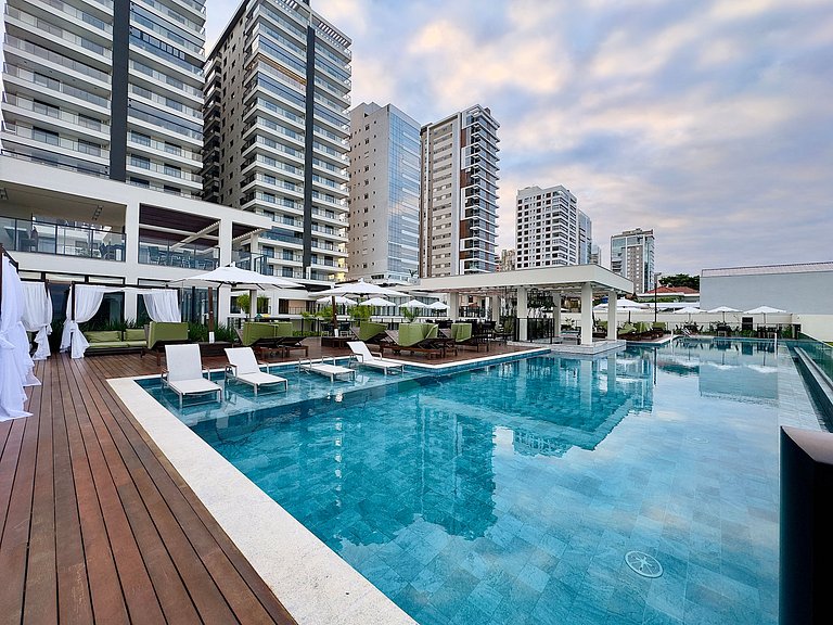 Home Club frente mar c/ Piscina Aquecida