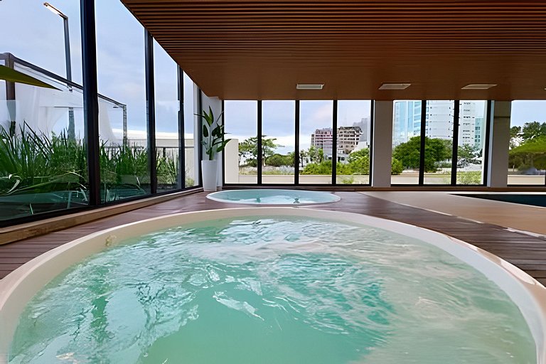 Vista Mar c/Piscina Aquecida e Churrasqueira