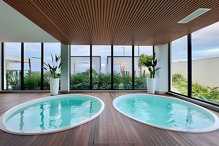 Vista Mar c/Piscina Aquecida e Churrasqueira