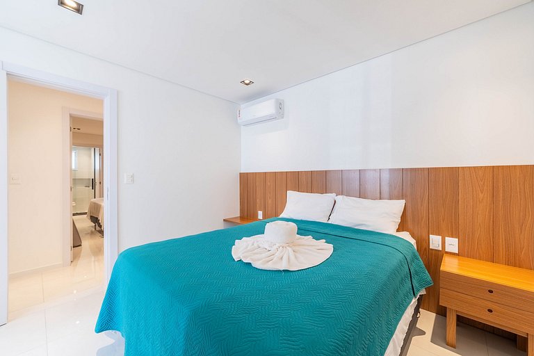Apto Moderno | Vista Mar c/Piscina e conforto