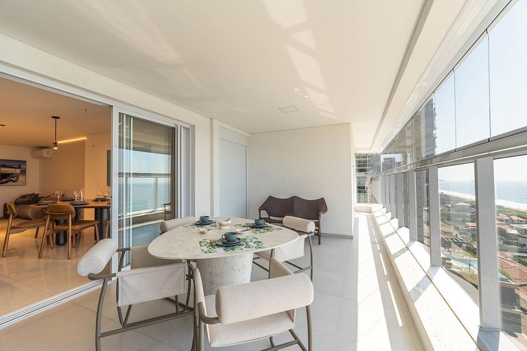 Apto Moderno | Vista Mar c/Piscina e conforto