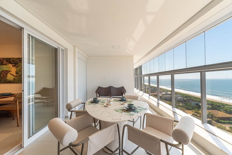 Apto Moderno | Vista Mar c/Piscina e conforto