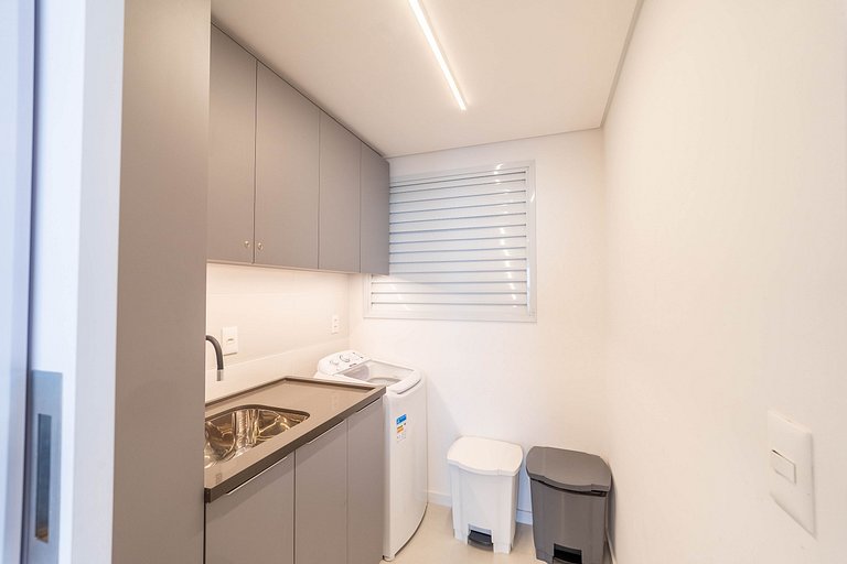 Apto Moderno | Vista Mar c/Piscina e conforto