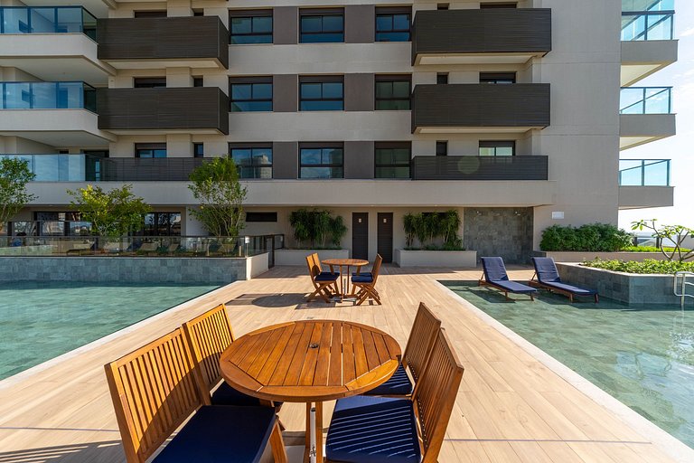 Home Club Frente Mar c/Sacada Gourmet vista Mar