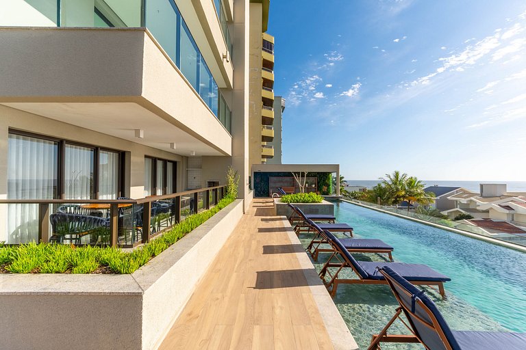 Home Club Frente Mar c/Sacada Gourmet vista Mar