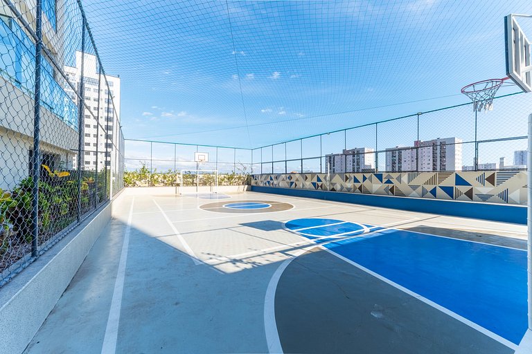 Home Club Frente Mar c/Piscinas aquecida + lazer