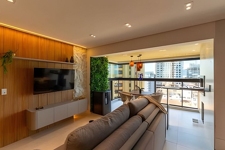 Home Club Frente Mar c/Sacada Gourmet vista Mar