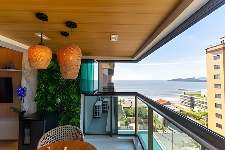 Home Club Frente Mar c/Sacada Gourmet vista Mar