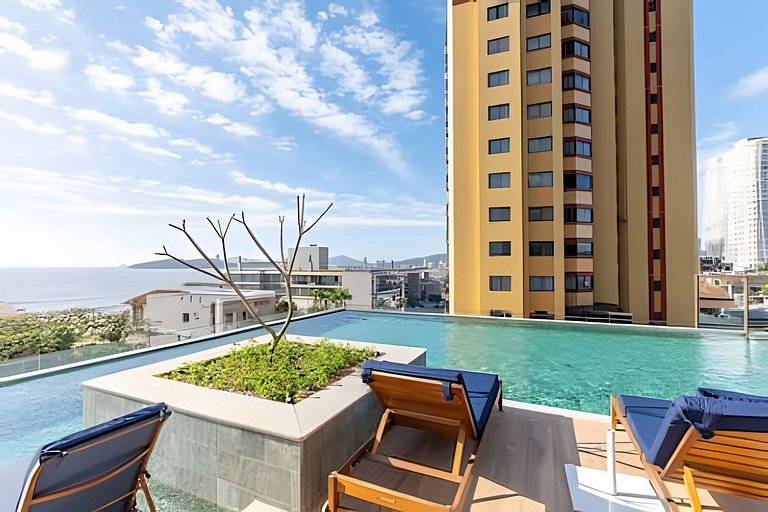 Home Club Frente Mar c/Sacada Gourmet vista Mar