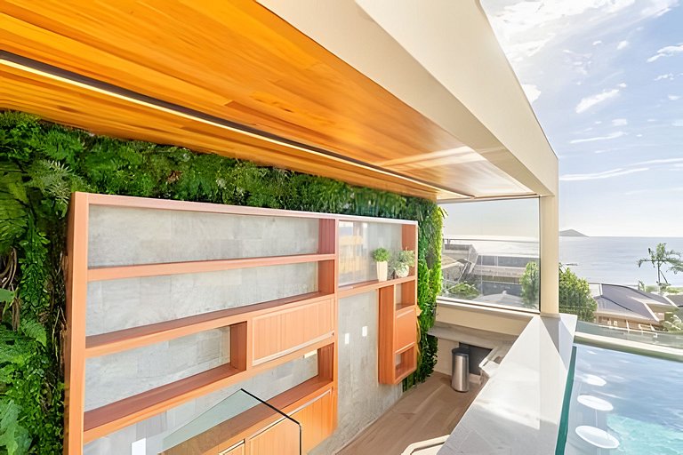 Home Club Frente Mar c/Sacada Gourmet vista Mar
