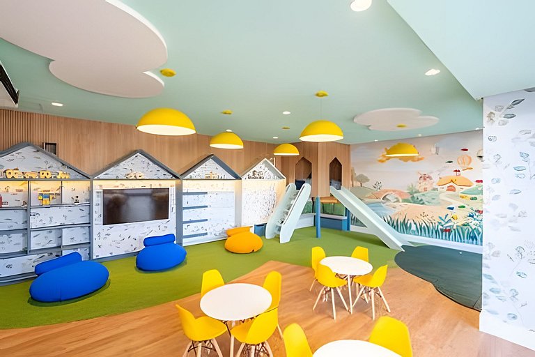 Home Club Frente Mar c/Sacada Gourmet vista Mar