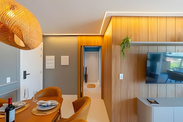 Home Club Frente Mar c/Sacada Gourmet vista Mar