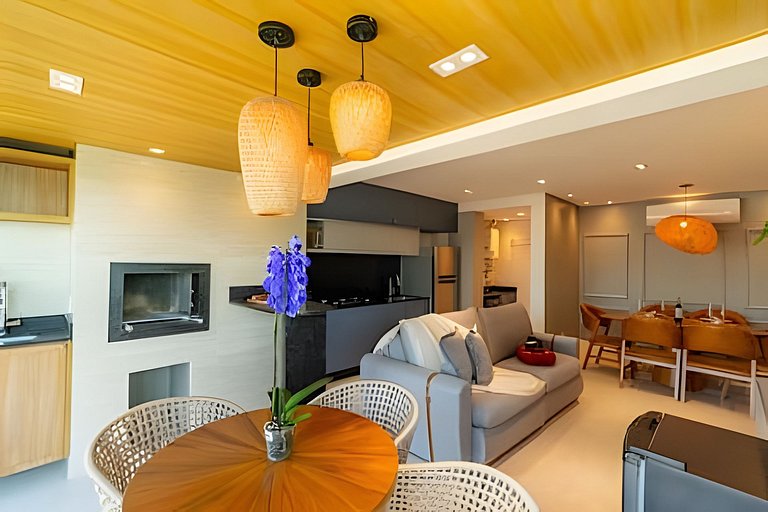 Home Club Frente Mar c/Sacada Gourmet vista Mar