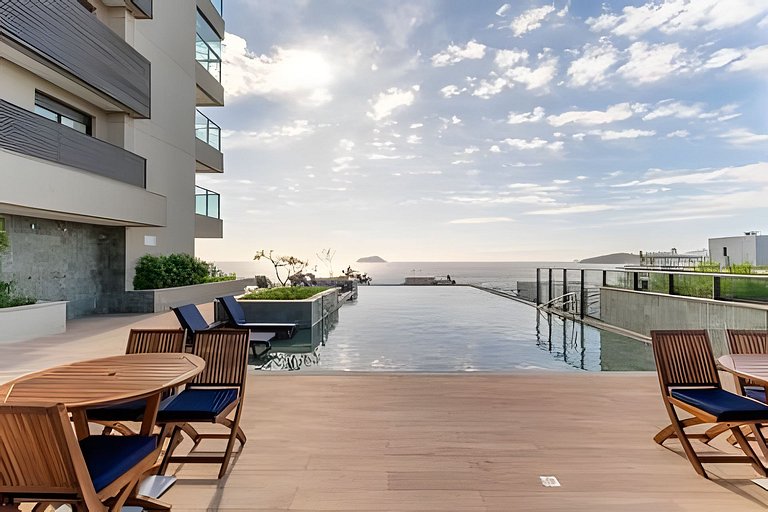 Home Club Frente Mar c/Sacada Gourmet vista Mar