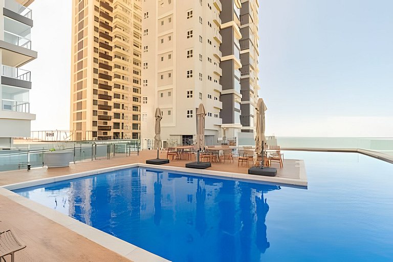 Frente-Mar c/ Lazer de Resort em Barra Velha
