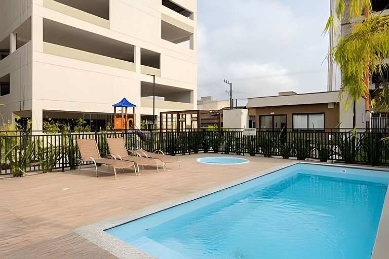 500m Praia | Wi-Fi | Piscina | 15min Beto Carrero