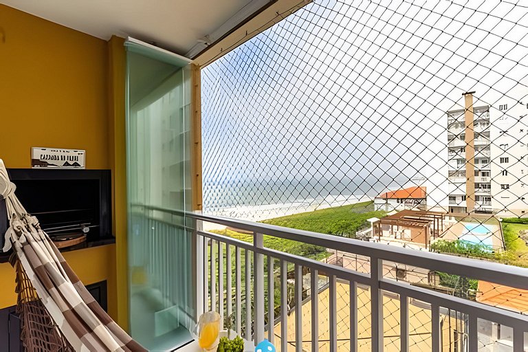 Vista mar | Condomínio Pé na areia em Barra Velha