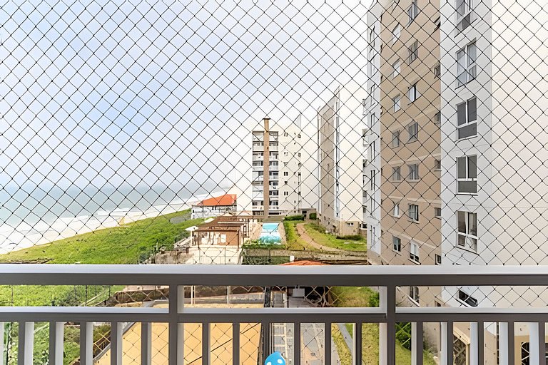 Vista mar | Condomínio Pé na areia em Barra Velha