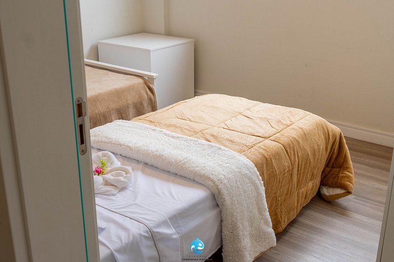 Espaço amplo e confortável 3 Quartos Churrasqueira
