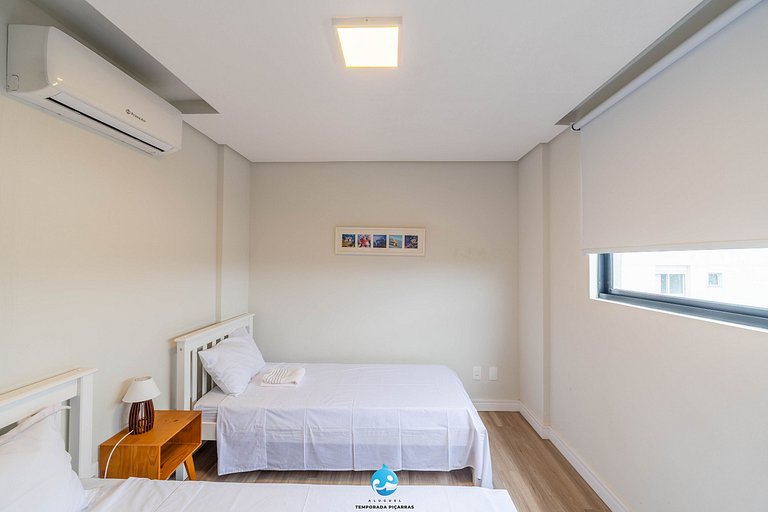 Espaço amplo e confortável 3 Quartos Churrasqueira