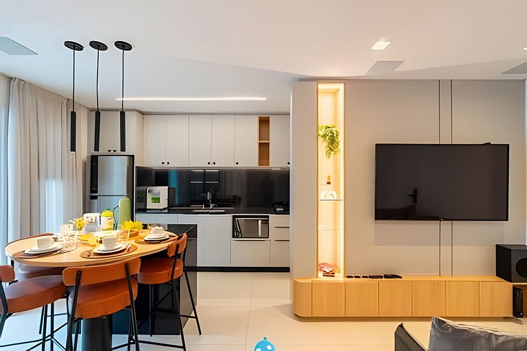 Home Club Frente-Mar com Piscinas e Lazer