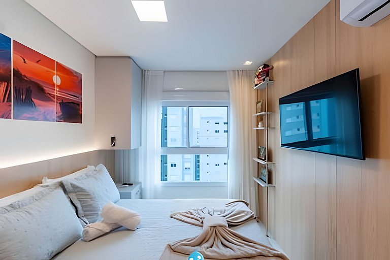 Home Club Frente-Mar com Piscinas e Lazer