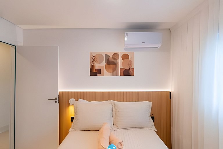 Home Club Frente-Mar com Piscinas e Lazer