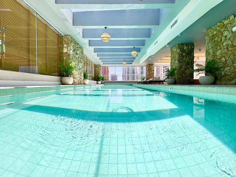 Home Club Frente-Mar com Piscinas e Lazer