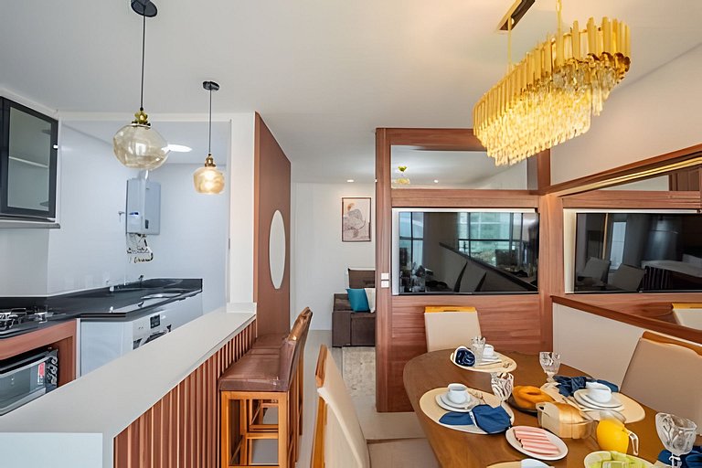 Home Club Frente-Mar com Piscinas e Lazer