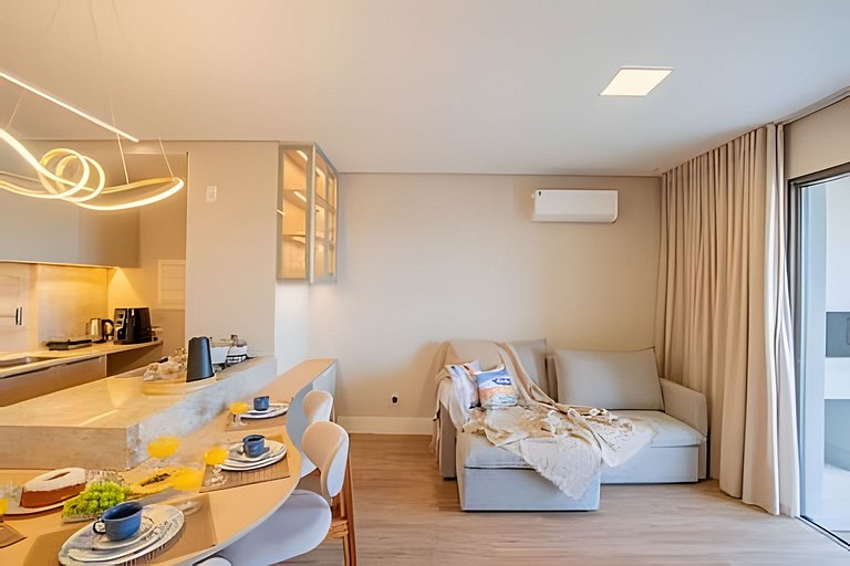 Home Club Frente Mar | Conforto e Lazer Completo
