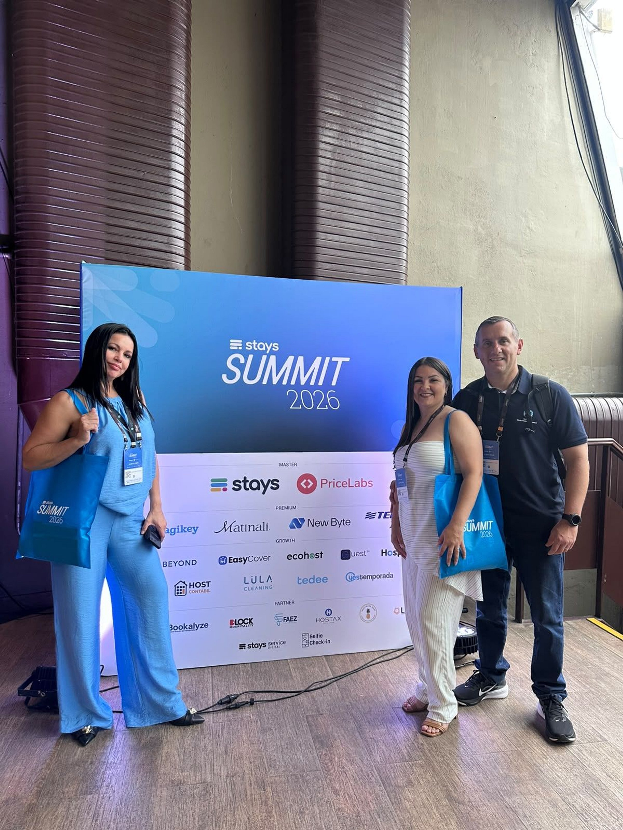 Equipe da Temporada Piçarras no Stays Summit